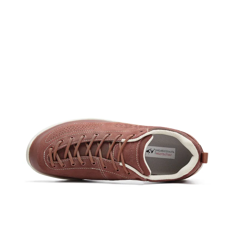 Slider Travel Series Cushioning Slip Resistant Waterproof Low Top Outdoor Shoes Men's Brown-2