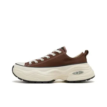 Converse All Star Anti Slip Wear Resistant Low Top Casual Shoes Unisex Brown
