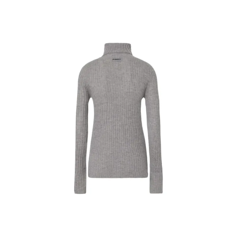 PINKO Kanaani Roll Neck Ribbed Jumper-1