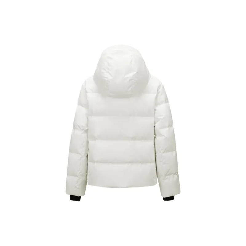 Skechers Basic Sports Series Down Jacket Women's Bright White-1