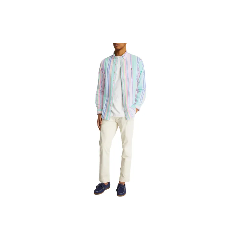 Polo Ralph Lauren SS24 Shirt Men's Multicolor-3