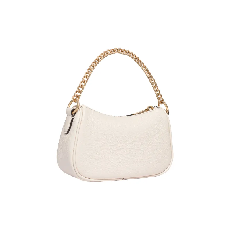 MICHAEL KORS Cow Leather Shoulder Bag, Crossbody Bag, Handbag Small Size Women's Milk White-2