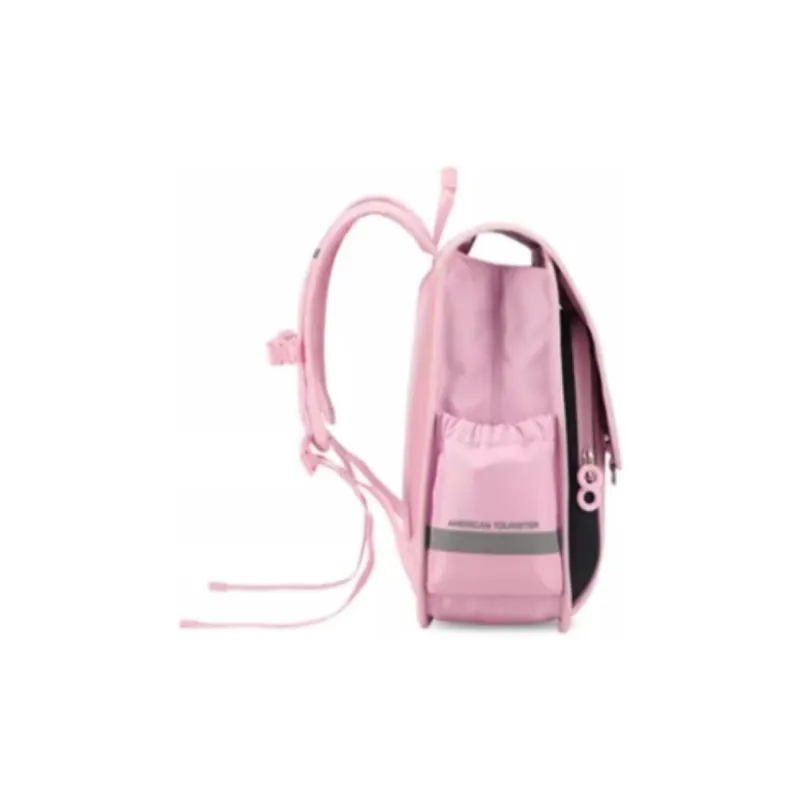 AMERICAN TOURISTER Fabric Backpack Medium Size Kids' Marine Blue/Pink-2