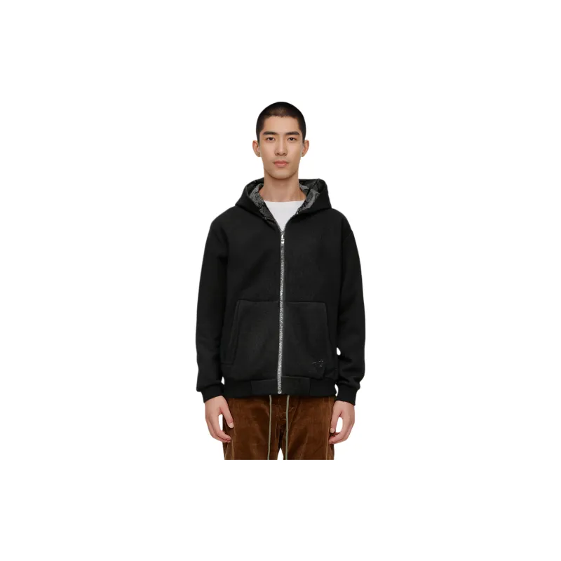 LOUIS VUITTON Reversible Double Face Hooded Blouson-8
