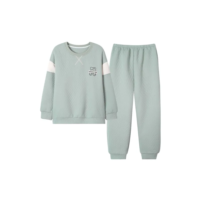 MADALLO Pajama Set Men's Light Green-0