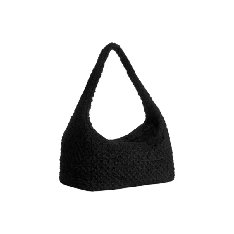 ARKET Polyester Shoulder Bag Crossbody Bag Medium Size Women's Black-1