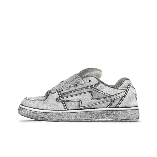 LuzaoT SUPER DRAG Skateboard Shoes Unisex Low Top