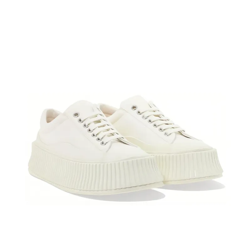 JIL SANDER Round-toe Lace-up Sneakers-3