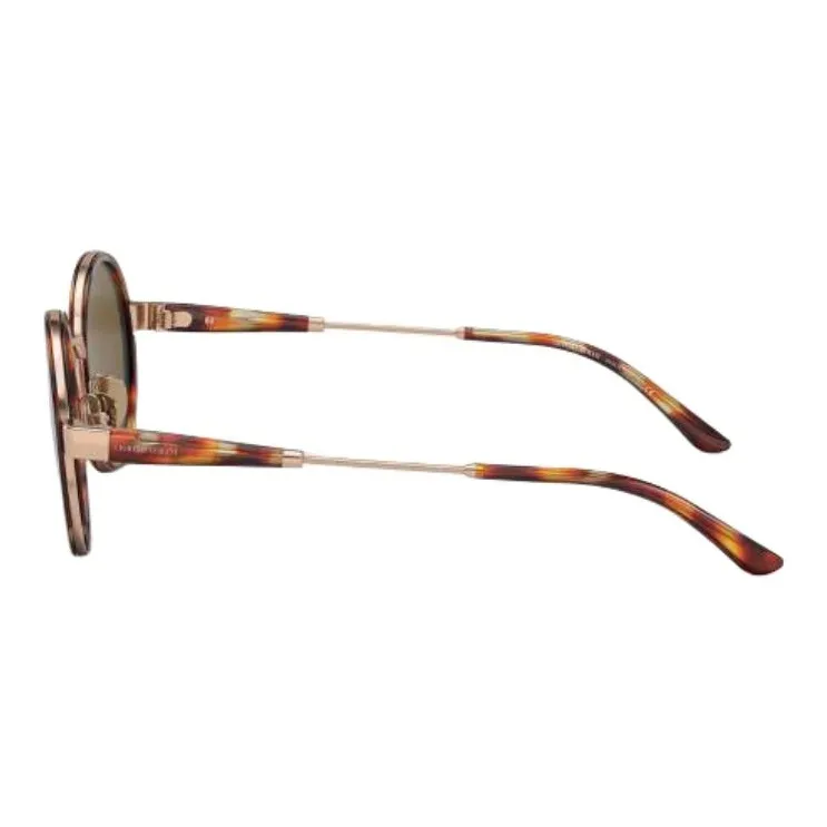 GIORGIO ARMANI Metal Round Sunglasses Women's Tortoiseshell-2