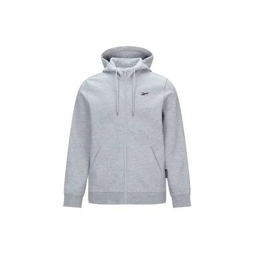 Reebok Jackets Coats Unisex Light Heather Gray