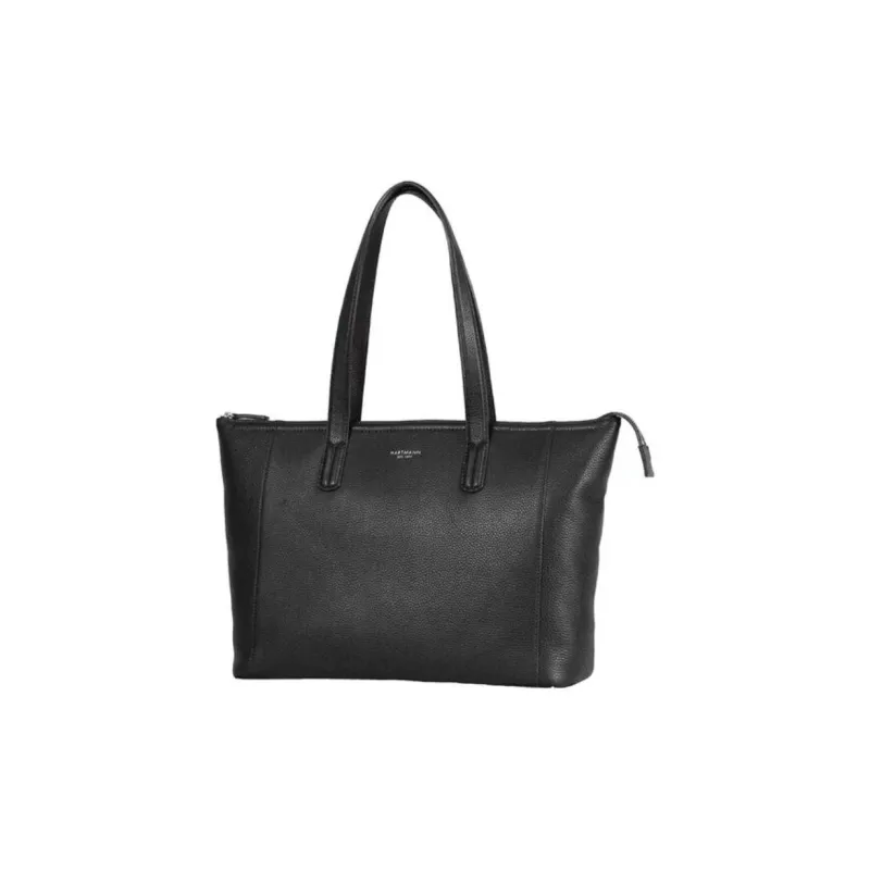 SAMSONITE Cow Leather Tote Bag Shopping Bag Shoulder Bag Handbag Unisex Black-1