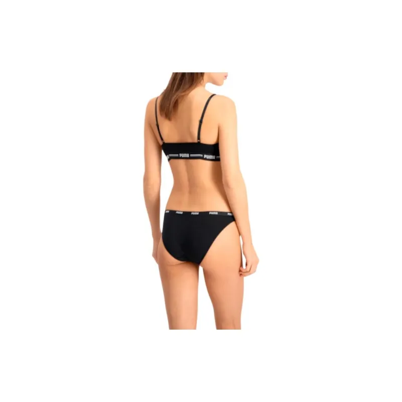 PUMA Bikini Underwear 2 Pack Bikini Women's 2 Pack Black-5