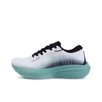 Beijing Sport University Cushioning Wear Resistant Low Top Casual Running Shoes Men's White Green
