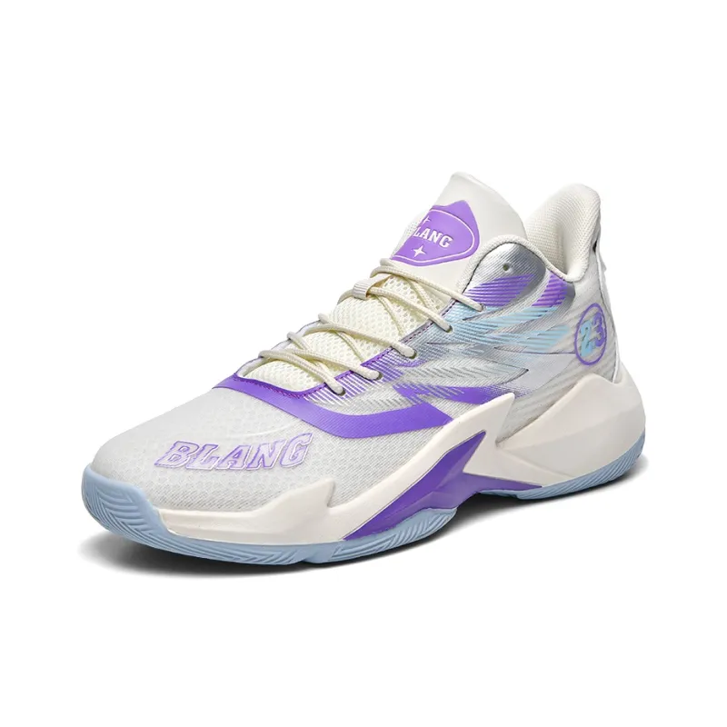 MUSNODO Breathable Coverage Support Mid Top Basketball Shoes Unisex-13