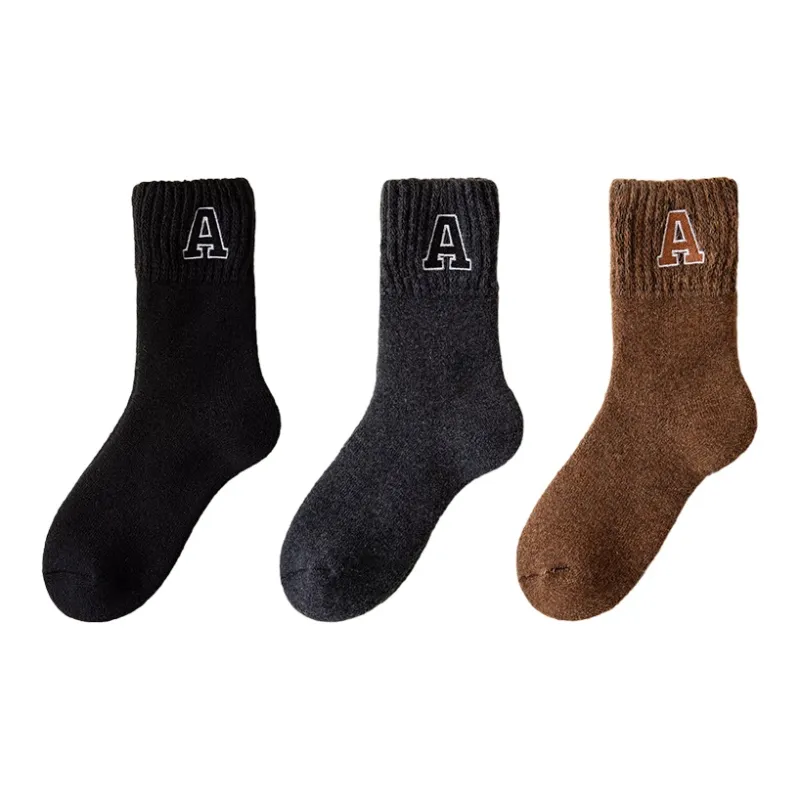 MIIOW Mid Calf Socks Women's Combo Set-1