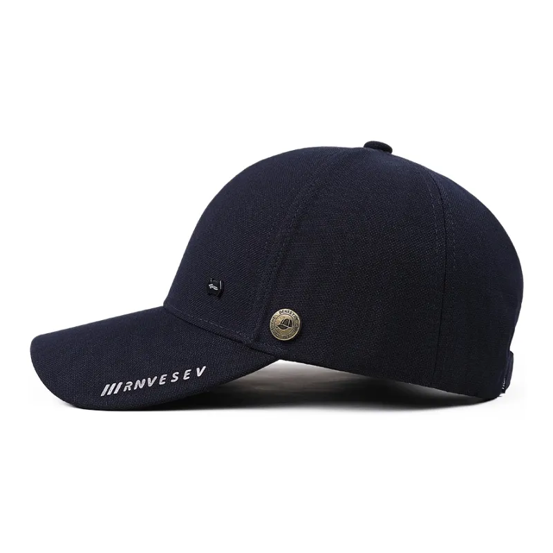 DENSSYNE Cotton Polyester Blend Baseball Caps Men's-4