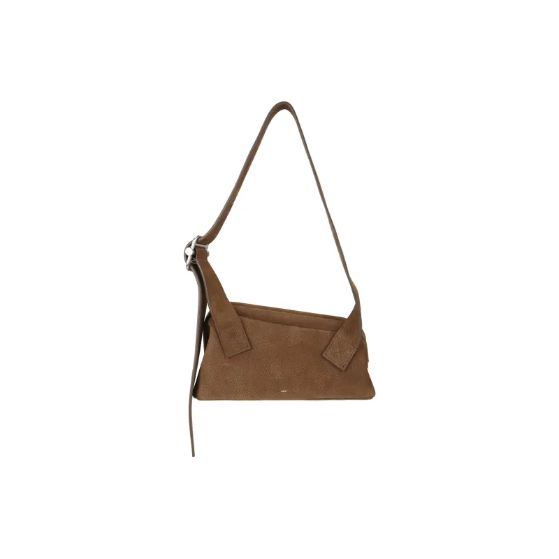 OSOI Cow Leather Shoulder Bag Crossbody Bag Regular Women's Brown-2
