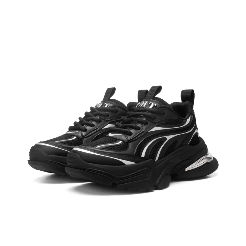 PMT Fashion Casual Cushioning Anti-Slip And Wear-Resistant Height Increasing Low-Top Chunky Sneakers Unisex-7