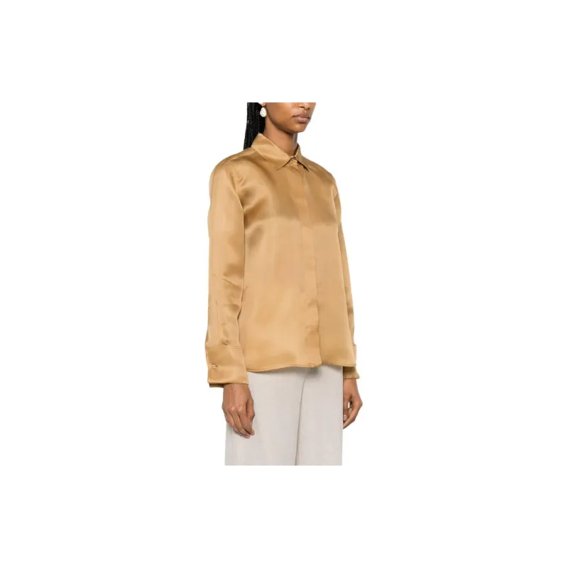 MaxMara Nola Buttoned Long Sleeved Shirt-4