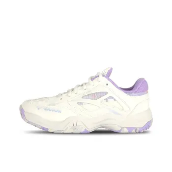 VICTOR Anti Slip And Wear Resistant Breathable Low Top Badminton Shoes Women's White Purple