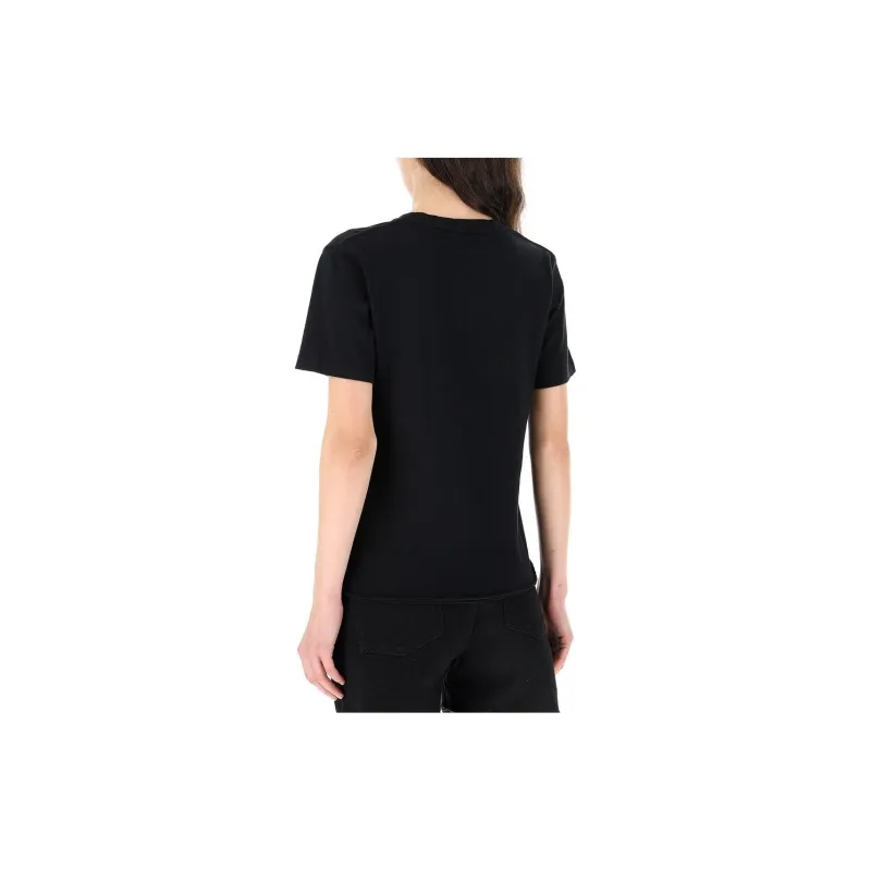 SAINT LAURENT T Shirts Women's Black-4