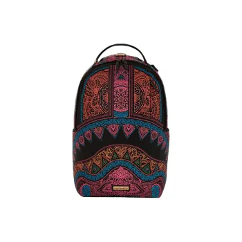 SPRAYGROUND DBD Collaboration Artificial Leather Backpack Women's Multicolor