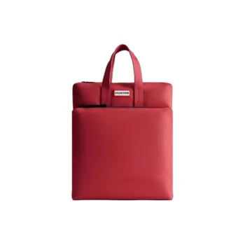 HUNTER Polyester Backpack Handbag Unisex Military Red