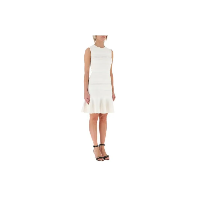 Alexander McQueen Striped Mini Dress-5