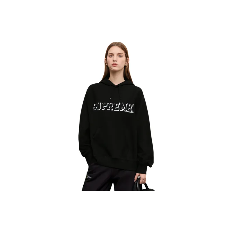 Supreme Drop Shadow Hooded Sweatshirt-4