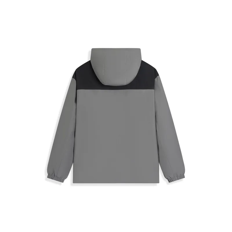 XTEP Variety Training Collection Trench Coat Men's Reserved Gray-1