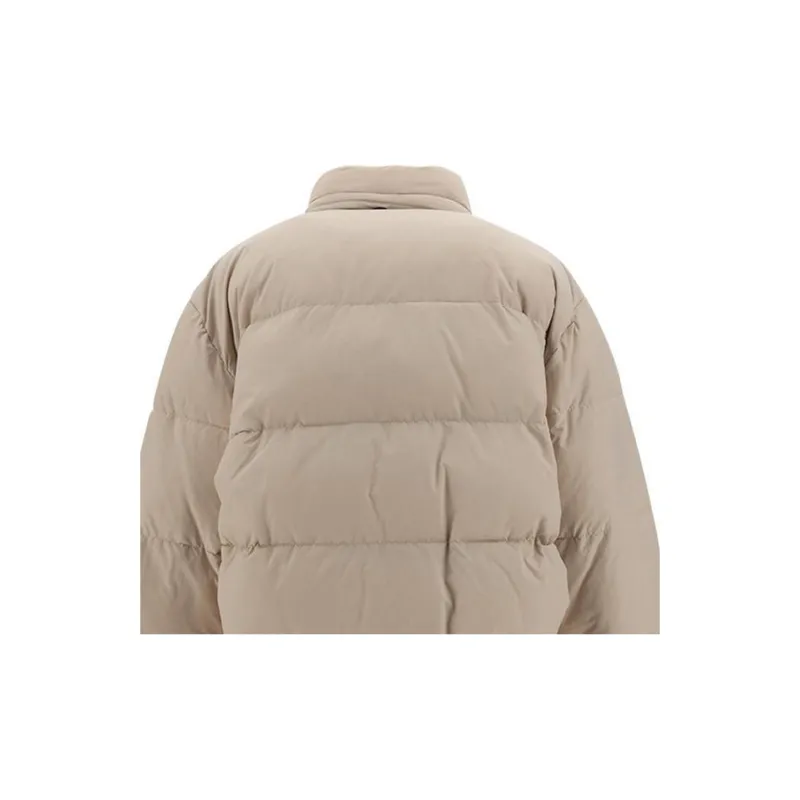 Balenciaga SS23 Puffer Jacket Regular Fit Women's Khaki-4