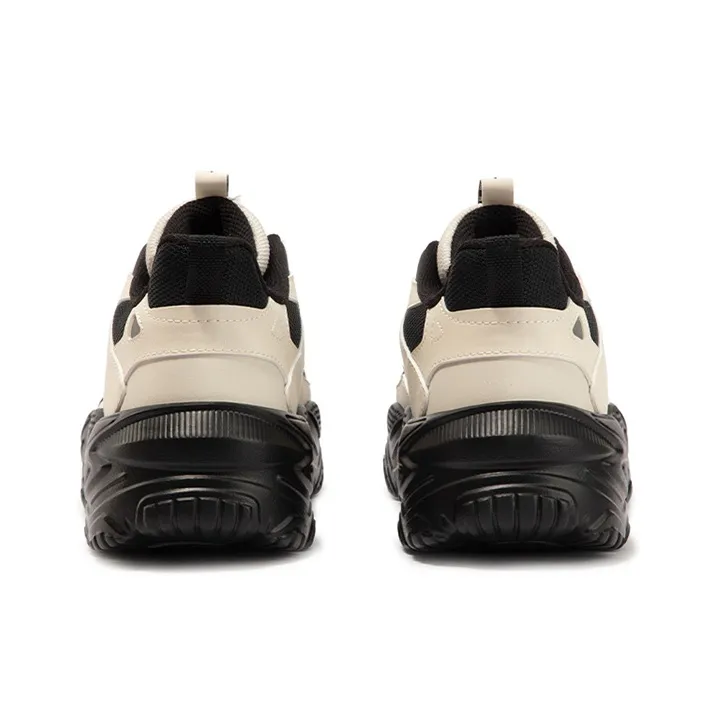 361° Croissant Slip Resistant, Abrasion Resistant, Thermal Low Top Casual Shoes Women's Beige Black-3