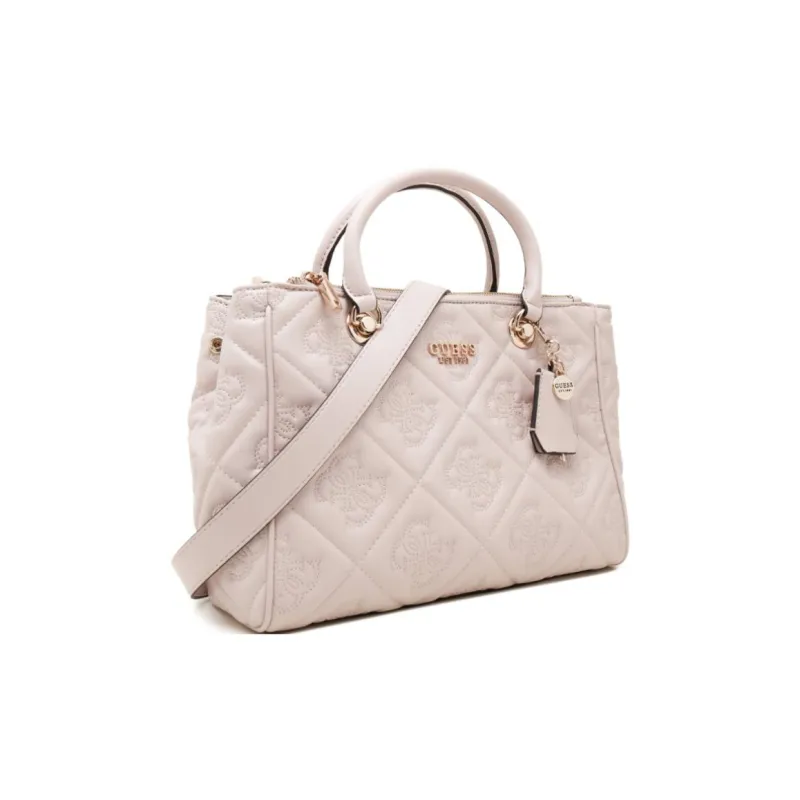 GUESS Polyurethane Shoulder Bag Crossbody Bag Handbag Women's Cream-2