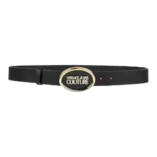 VERSACE JEANS COUTURE - Leather Belts Women's Black -
