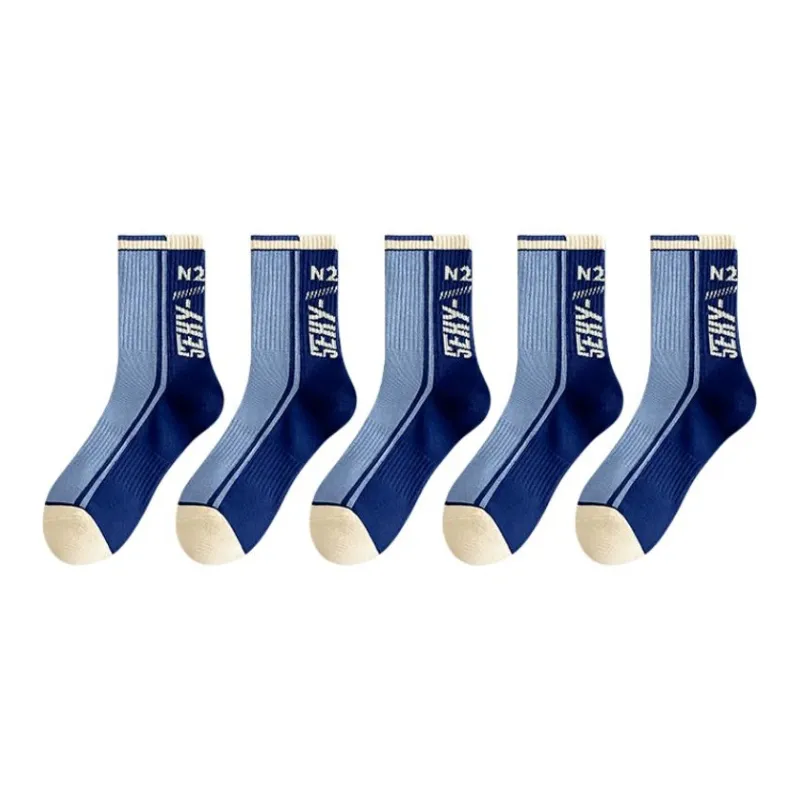 ROBINHOOD Mid Calf Socks Men's 5 Pack-14