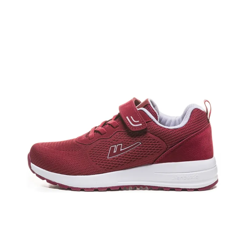 Warrior Wear Resistant Slip Resistant Low Top Casual Shoes Women's Red-0