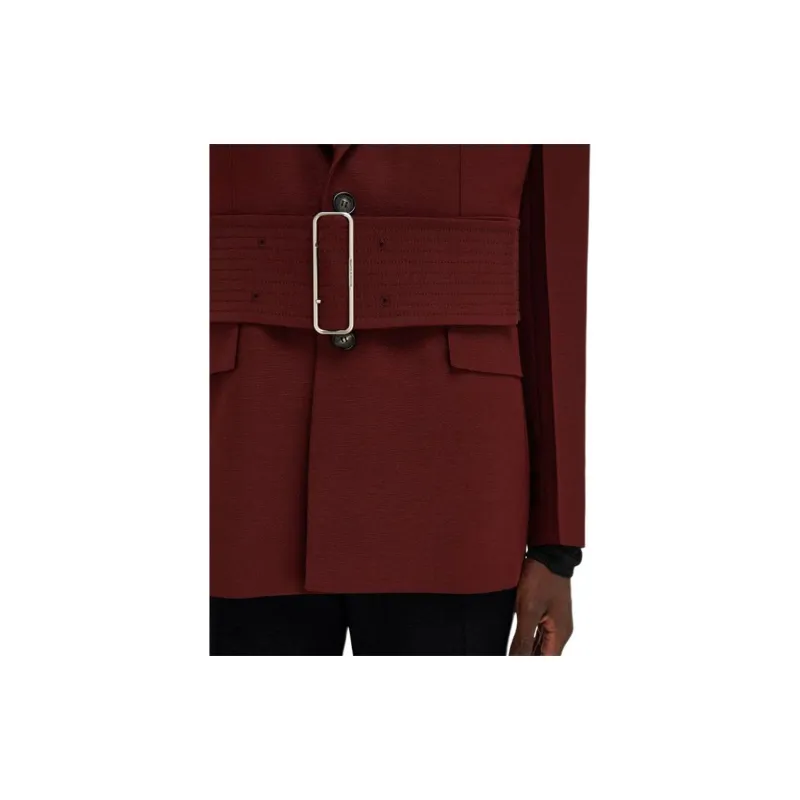 Ferragamo Belted Single Breasted Jacket-3
