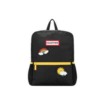HUNTER Nylon Backpack Kids' Black & Yellow