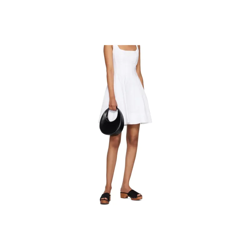 Staud Mini Moon Leather Shoulder Bag-4