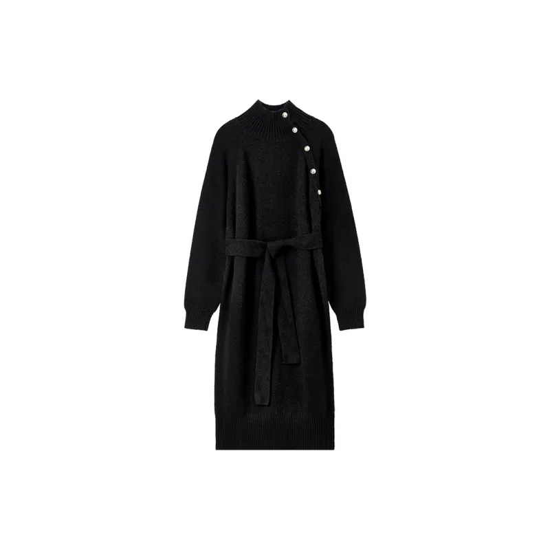 SENTUBILA Long Sleeved Dresses Women's-5