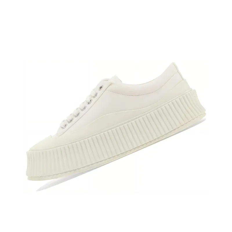 JIL SANDER Round-toe Lace-up Sneakers-2