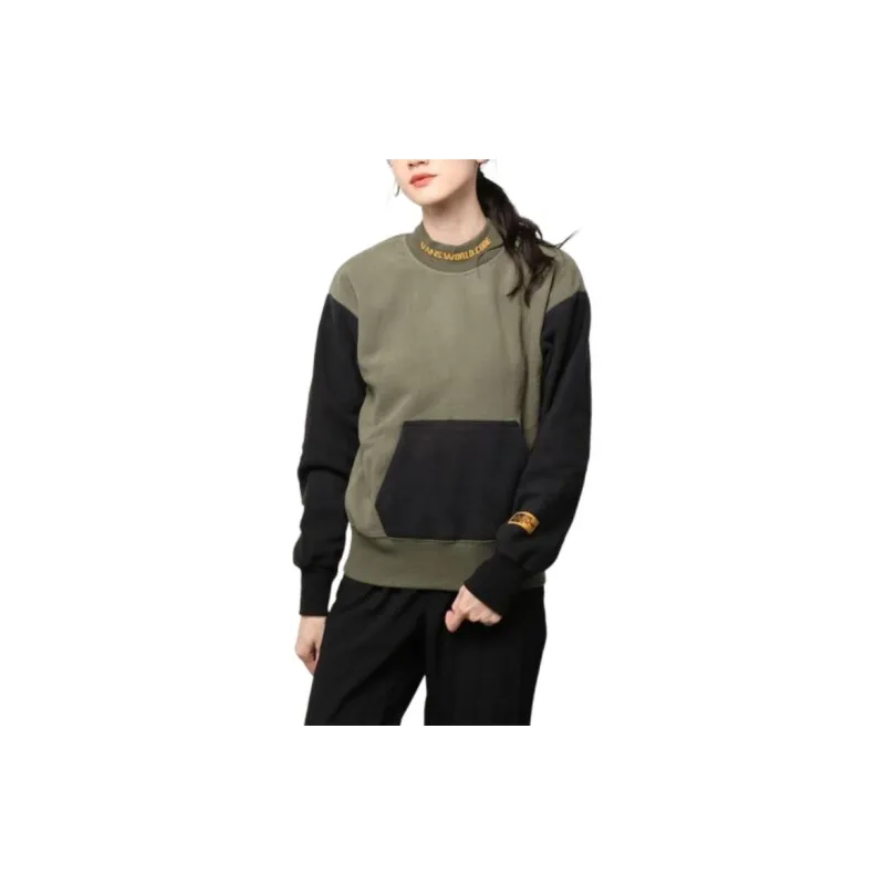 Vans Sweatshirts Women's Army Green-3