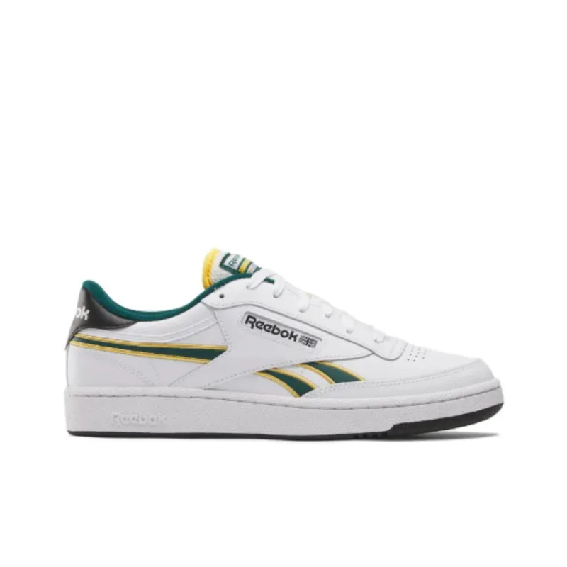 Reebok Club C Revenge White Fierce Gold Green-1