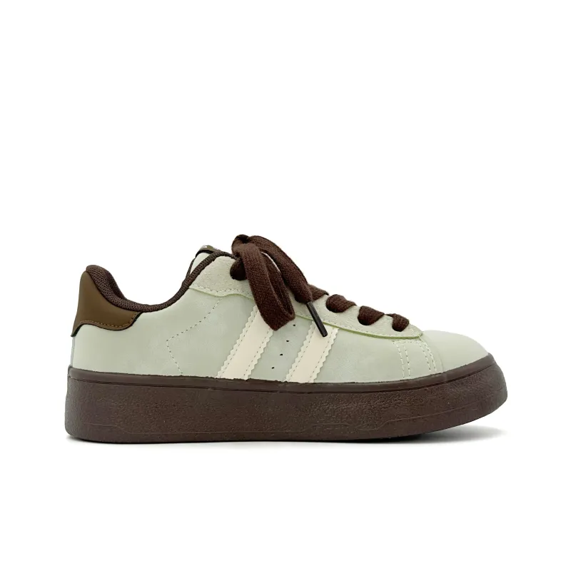 UNIITY Fashion Vintage Minimalist Style Versatile Low-Top Skateboard Shoes Women's Box Included-27