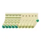 5 Green Stripes+5 Yellow Stripes