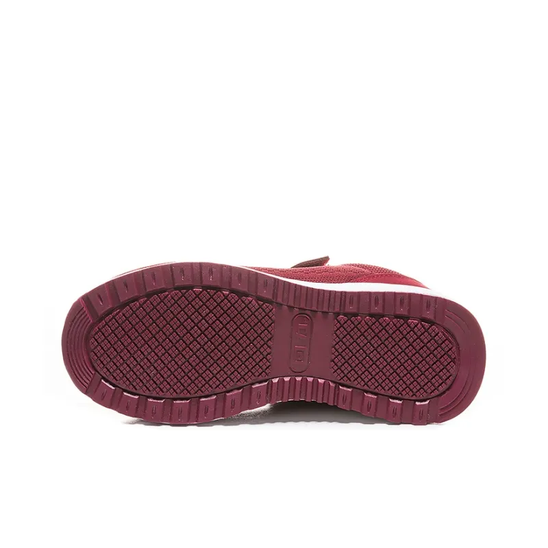 Warrior Wear Resistant Slip Resistant Low Top Casual Shoes Women's Red-4