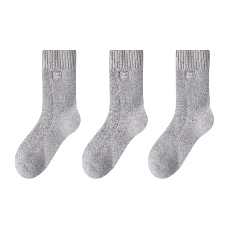 MIIOW Crew Socks For Fall And Winter Men's 3 Pack-4