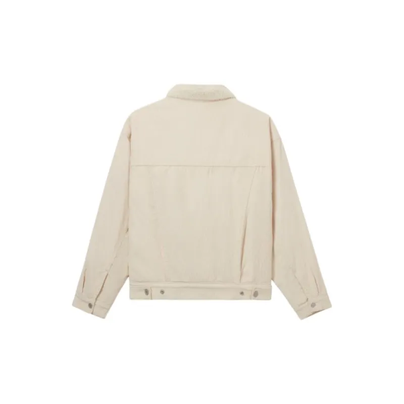 Levi's Velvet feel Coat Women's Ecru-1