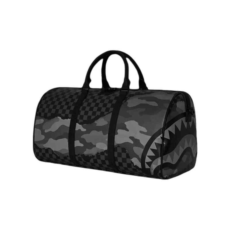 SPRAYGROUND Artificial Leather Travel Bag Regular Unisex Black-1