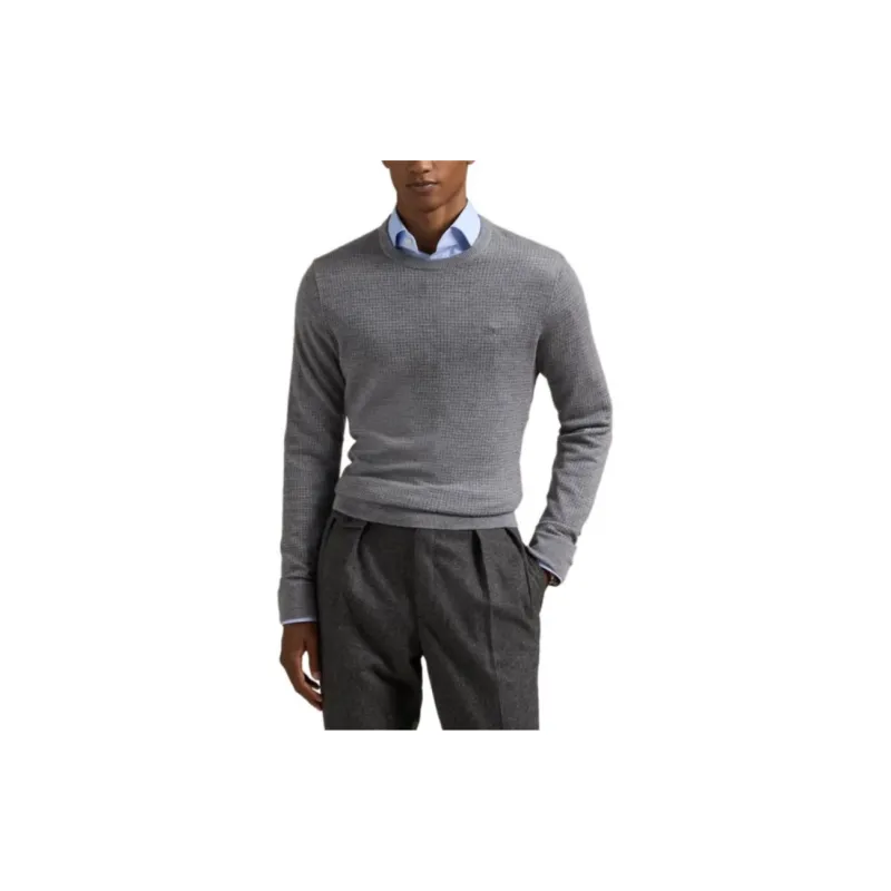 Polo Ralph Lauren Houndstooth Wool Jumper-3